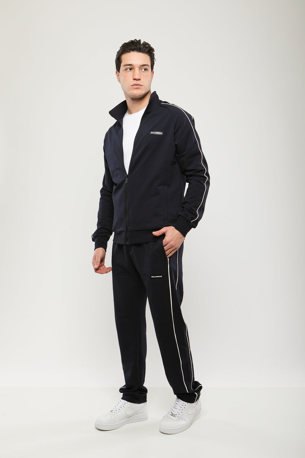 Pantalon De Jogging à Bandes Contrastée