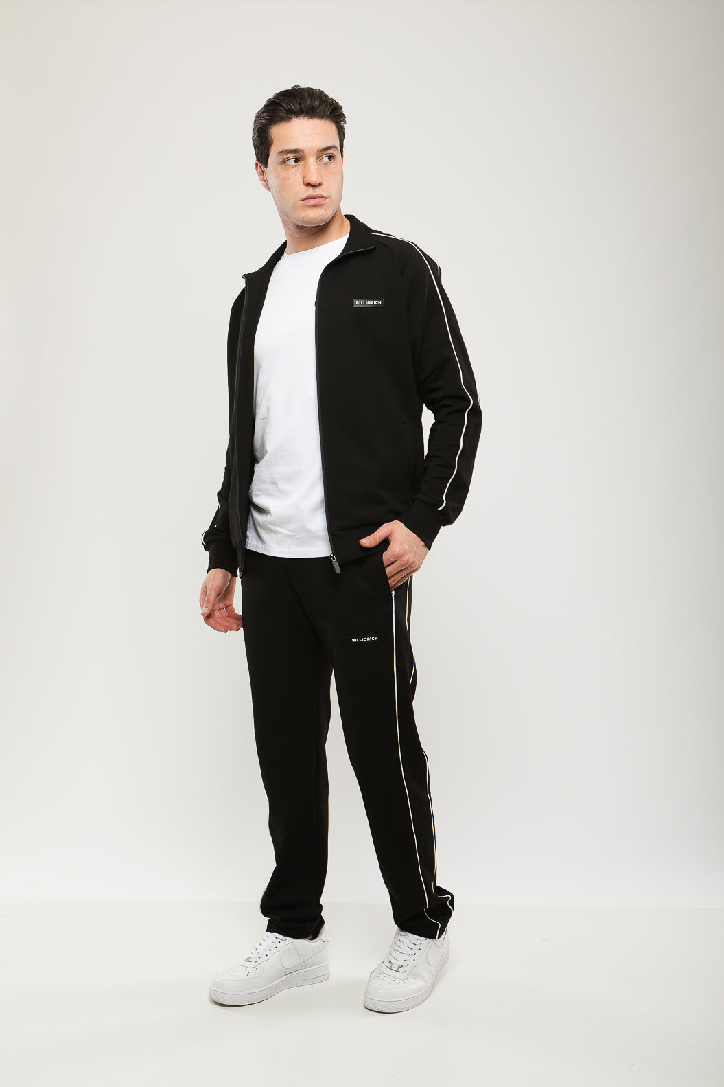 Pantalon De Jogging à Bandes Contrastée
