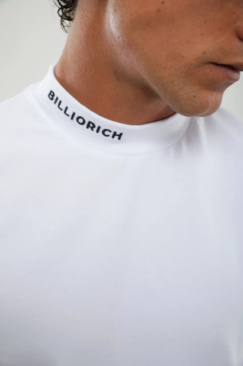 T-Shirt Col Montant Logo Col Billiorich Billiorich