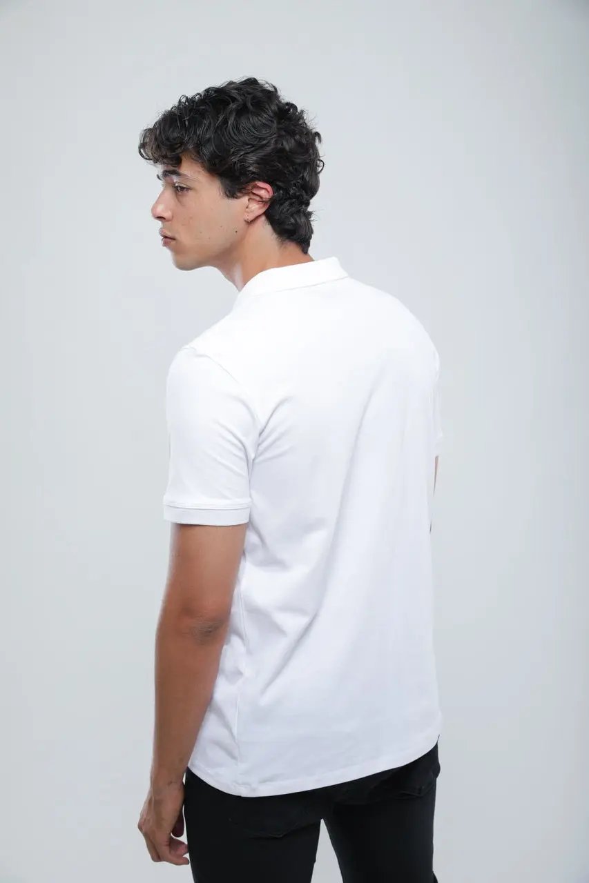 Polo Slim En Piqué Billiorich