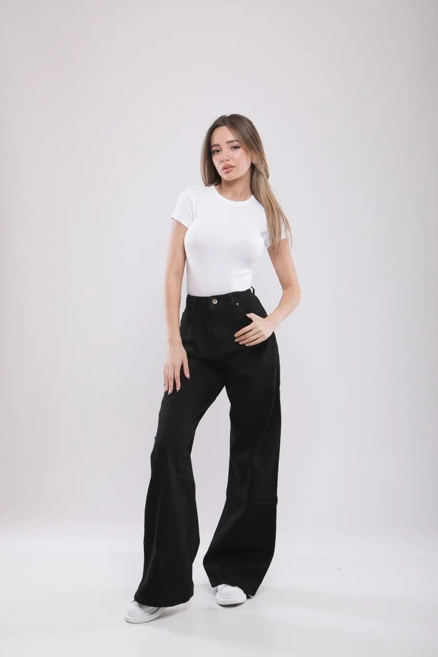 Pantalon Large Femme en Jean Billiorich