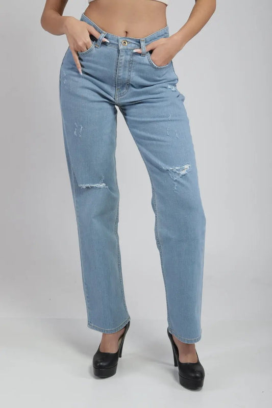 Jean Straight High Rise Billiorich