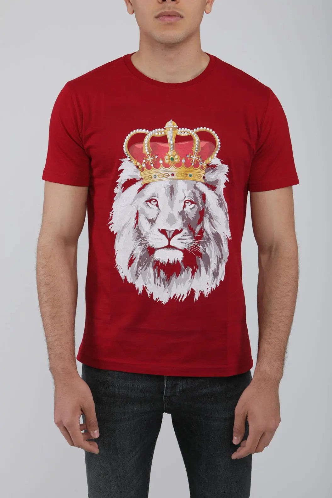 T-shirt col rond Billiorich X Swarovski Billiorich