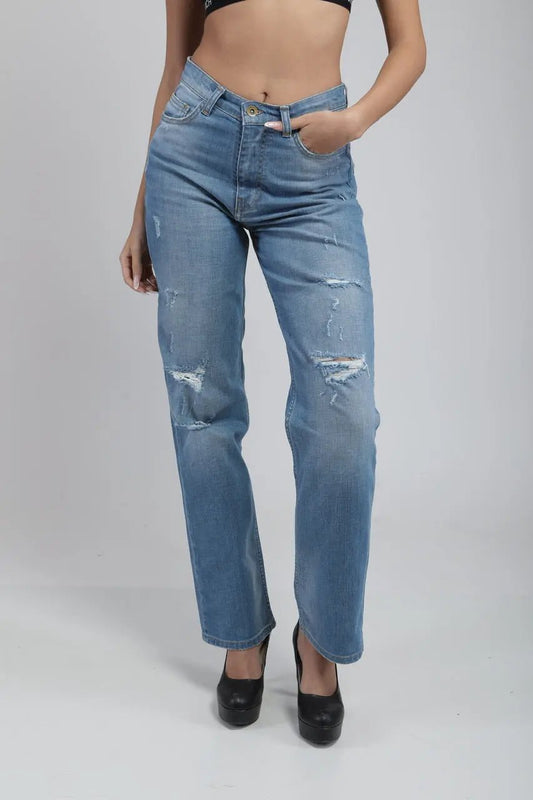 Jean Straight High Rise Billiorich