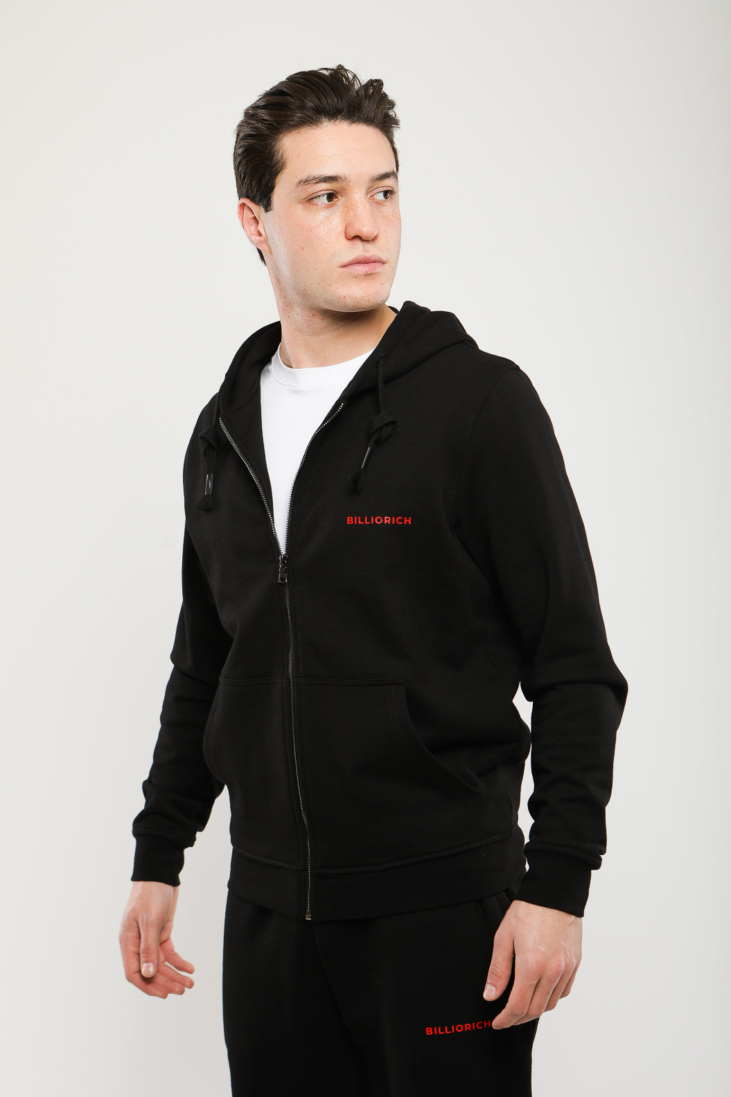 Sweat-Shirt À Capuche Zippé