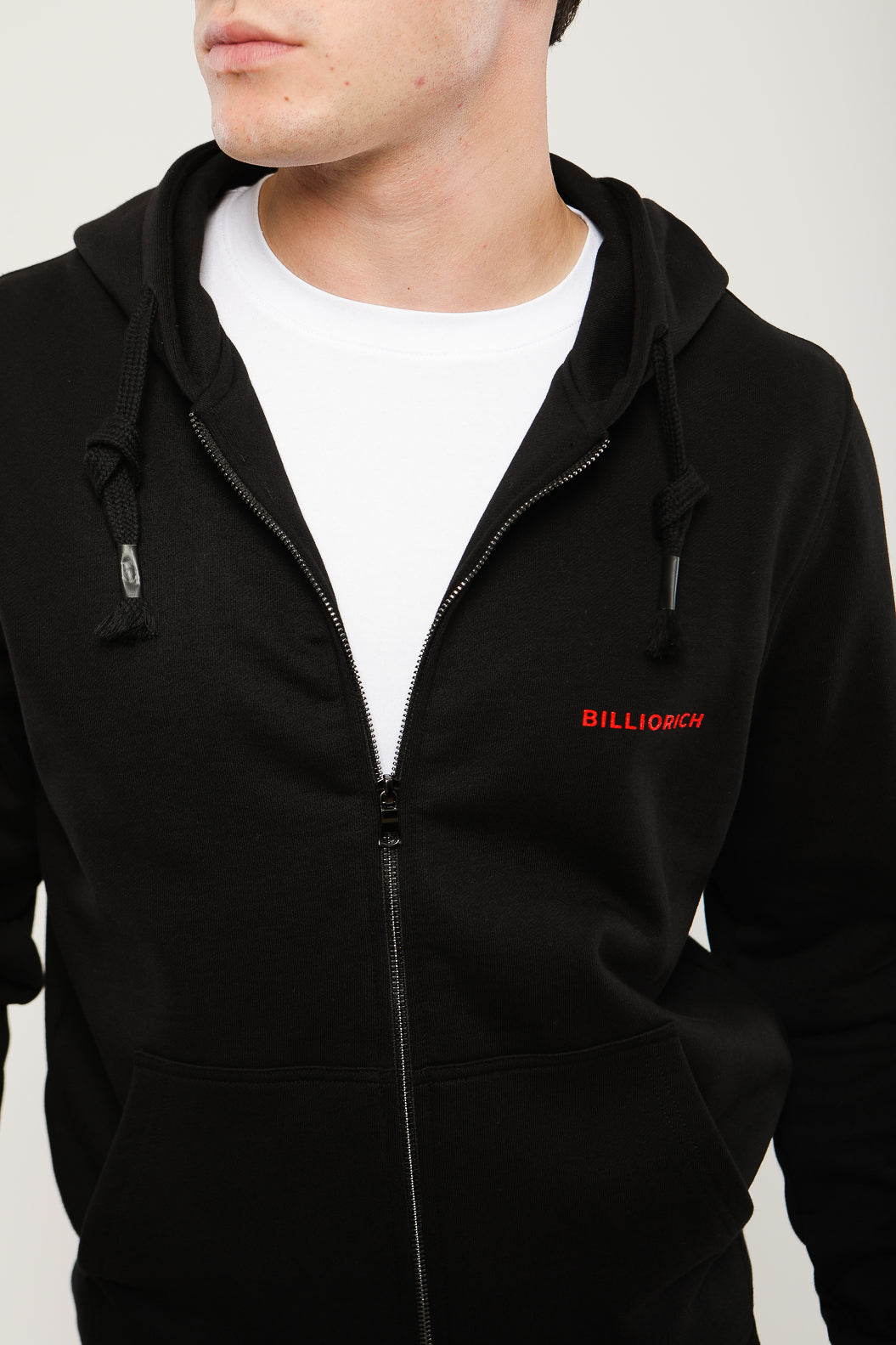 Sweat-Shirt À Capuche Zippé