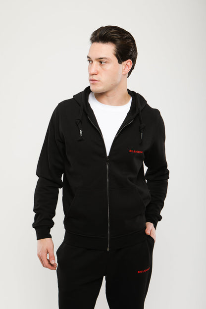 Sweat-Shirt À Capuche Zippé