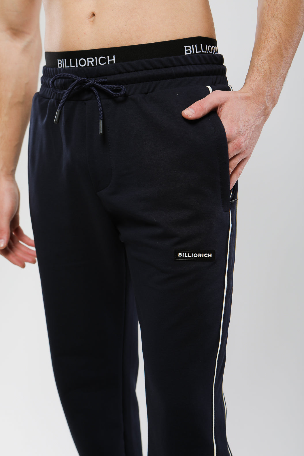 Pantalon De Jogging à Bandes Contrastée