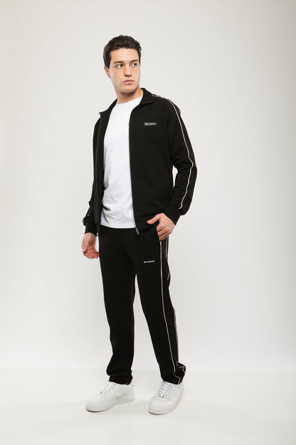 Pantalon De Jogging à Bandes Contrastée