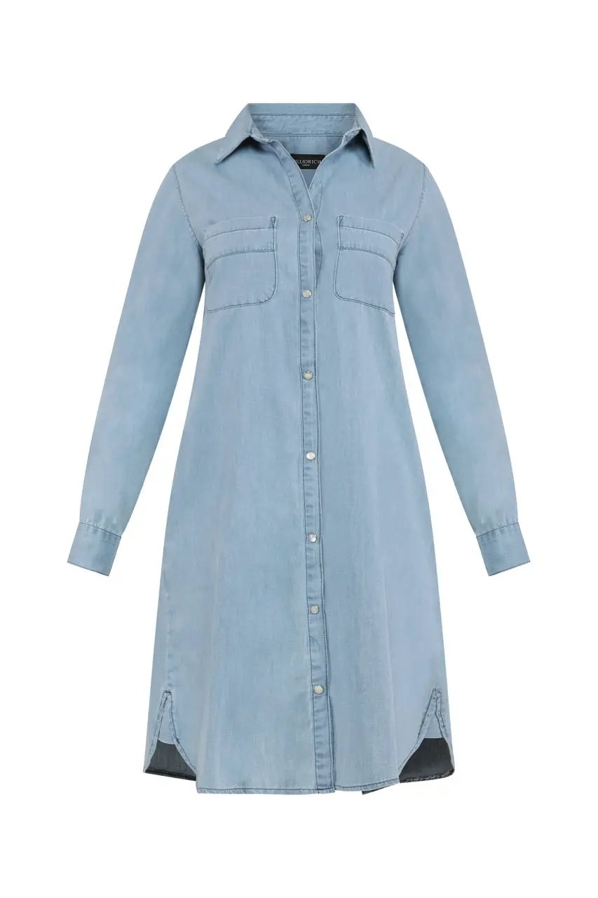 Robe-Chemise En denim Billiorich