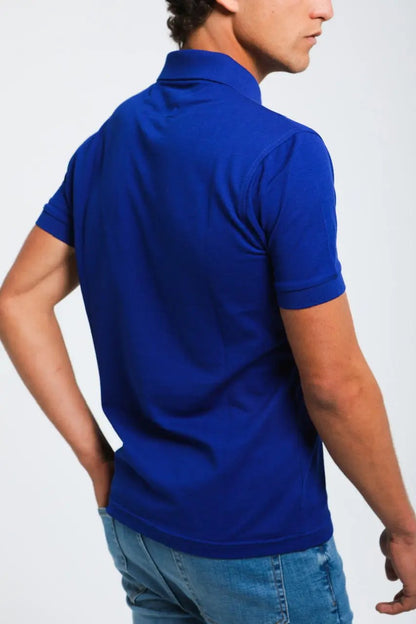 Polo Slim En Piqué Billiorich