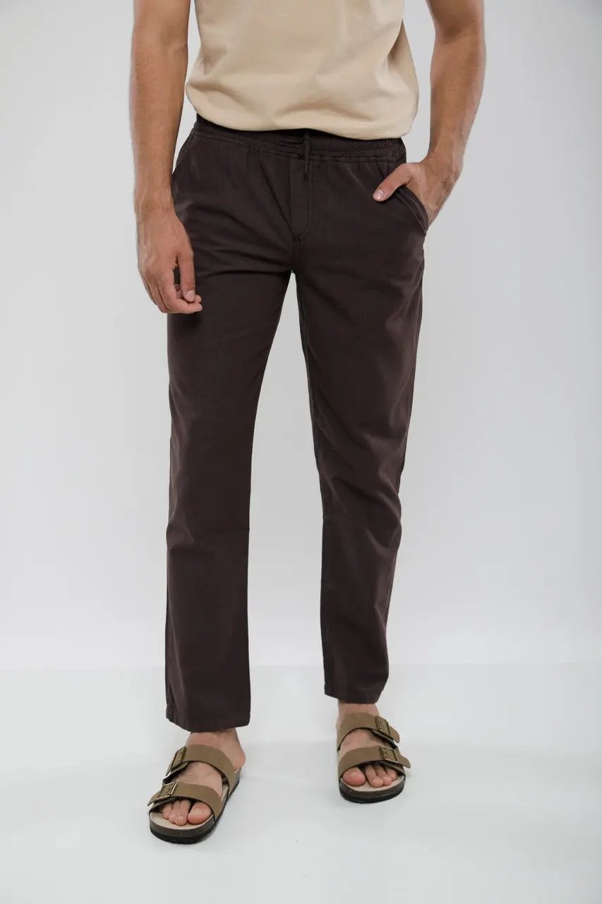 Pantalon léger en lin Billiorich