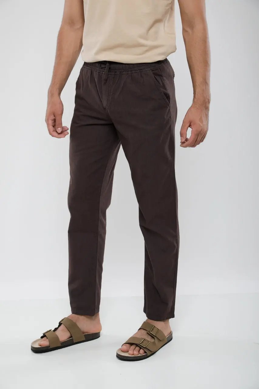 Pantalon léger en lin Billiorich