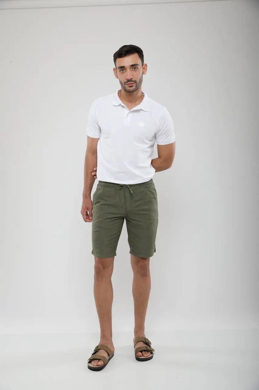 Short léger en lin Billiorich