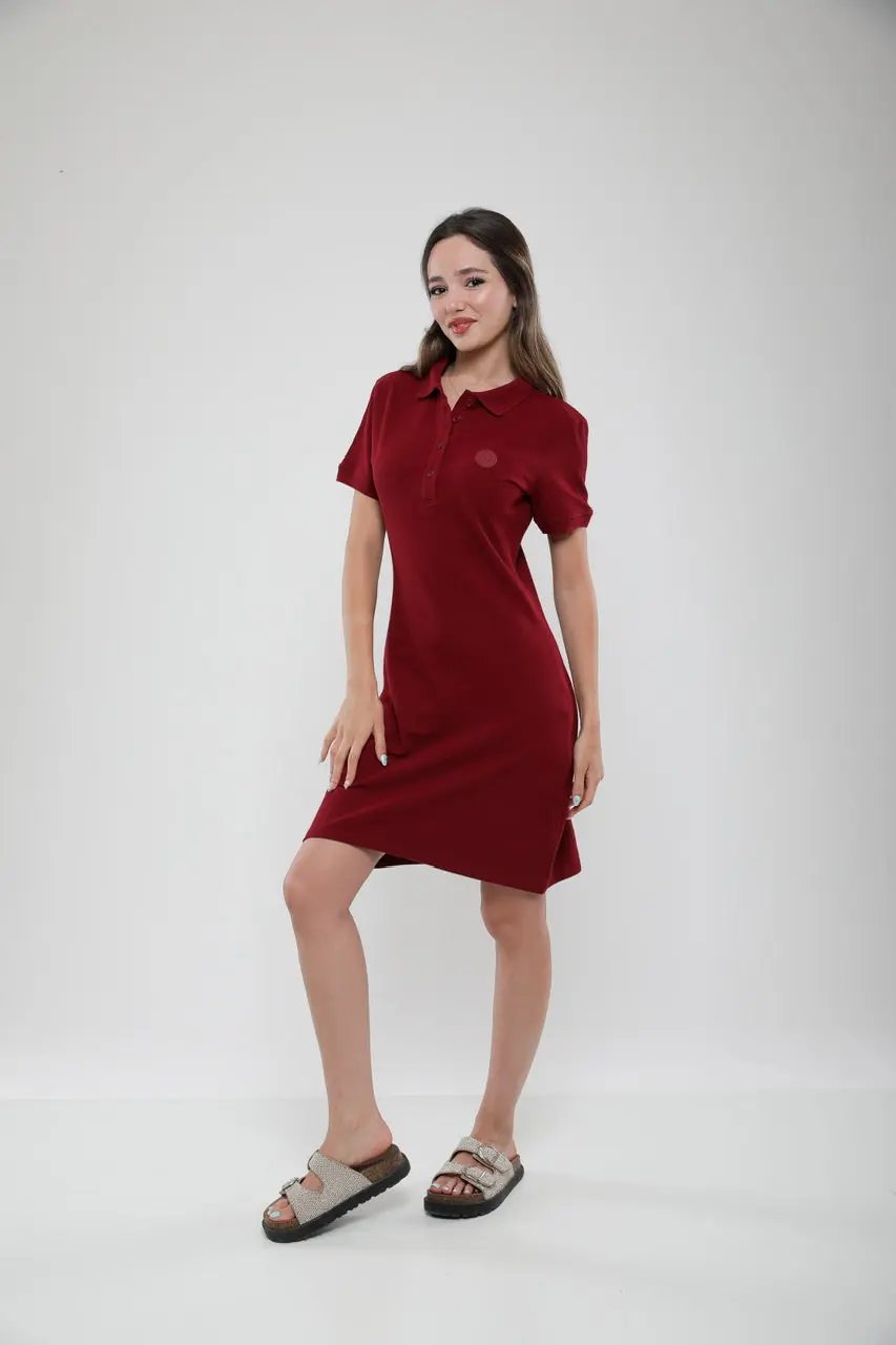 Robe Polo Femme en Piqué Billiorich