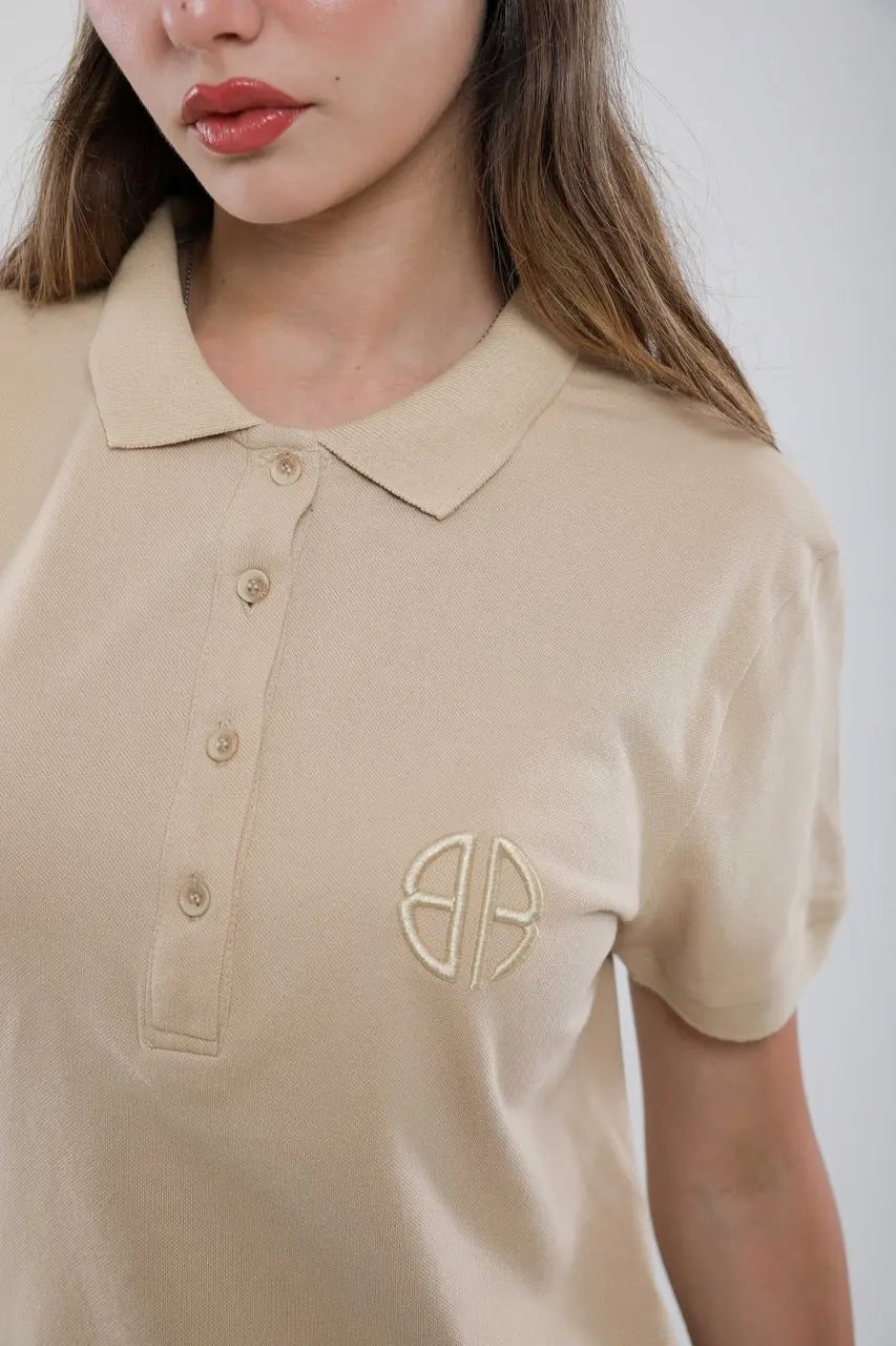 Polo Femme Slim Fit en Piqué de Coton Billiorich