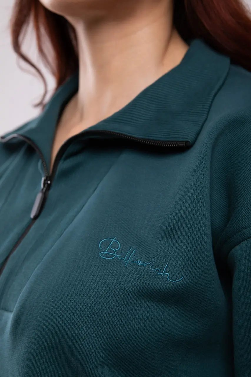 Sweat-shirt Zippé Femme Billiorich
