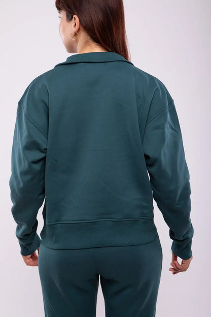 Sweat-shirt Zippé Femme Billiorich