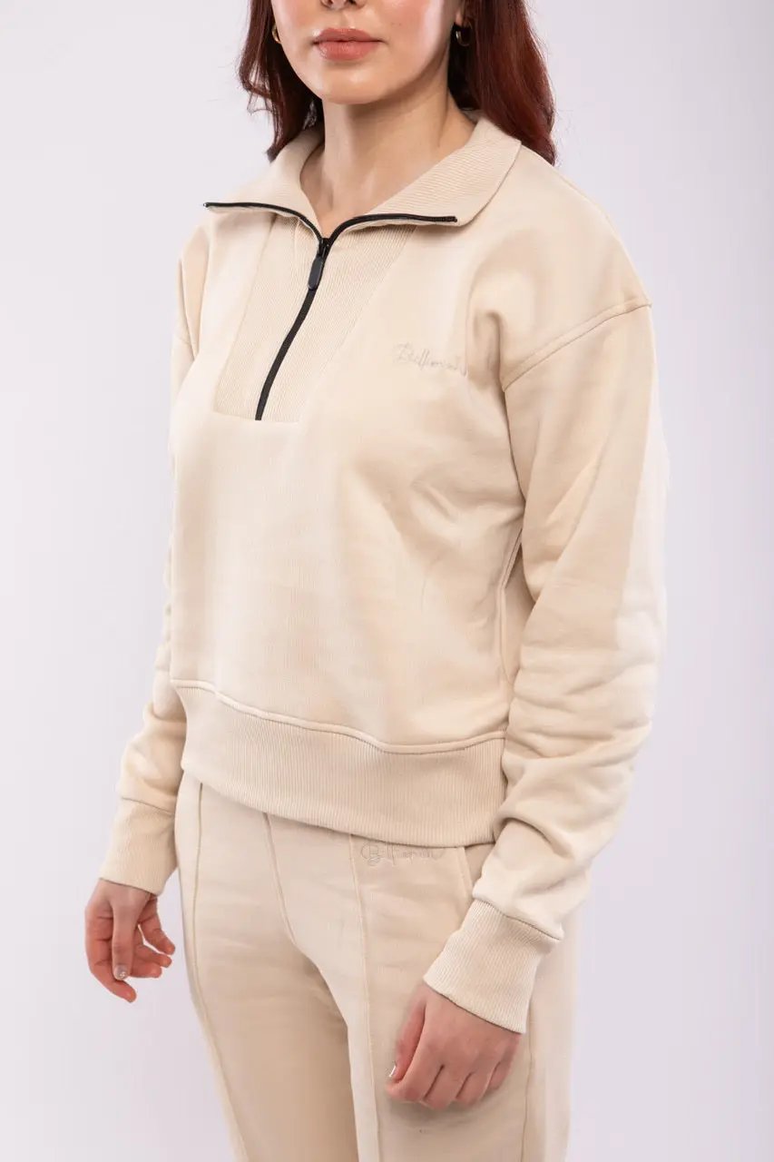 Sweat-shirt Zippé Femme Billiorich