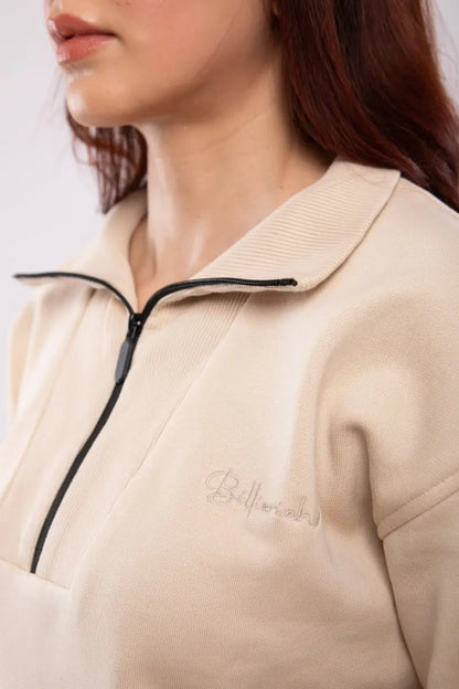 Sweat-shirt Zippé Femme Billiorich