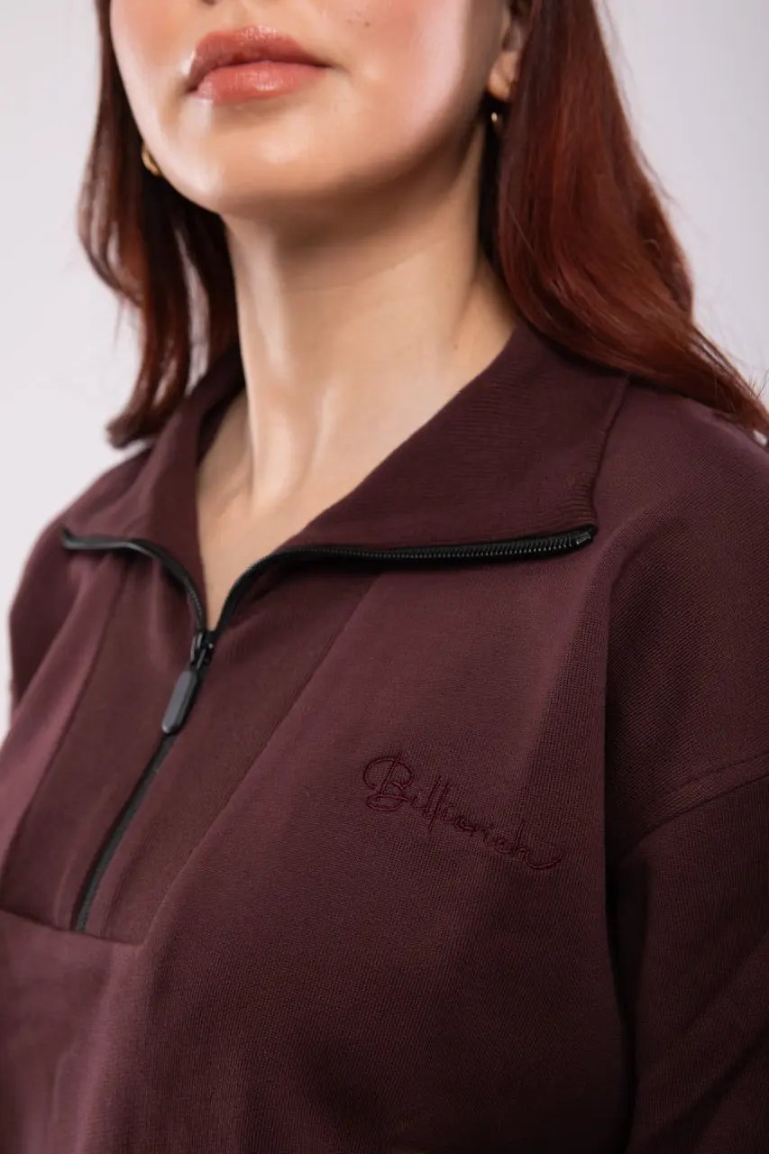 Sweat-shirt Zippé Femme Billiorich