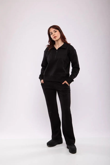 Sweat-shirt Zippé Femme Billiorich