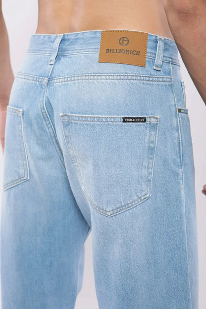 Pantalon large en denim Billiorich