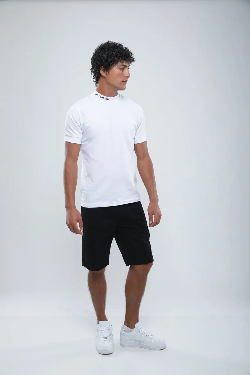 T-Shirt Col Montant Logo Col Billiorich Billiorich