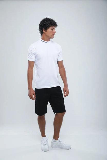 T-Shirt Col Montant Logo Col Billiorich Billiorich