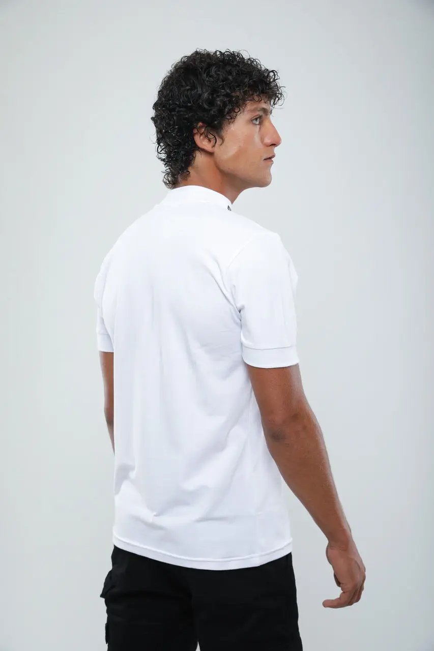 T-Shirt Col Montant Logo Col Billiorich Billiorich