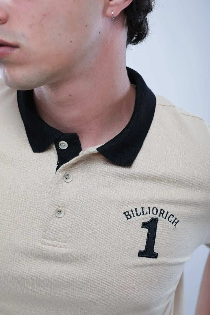 Polo Slim En Piqué Billiorich