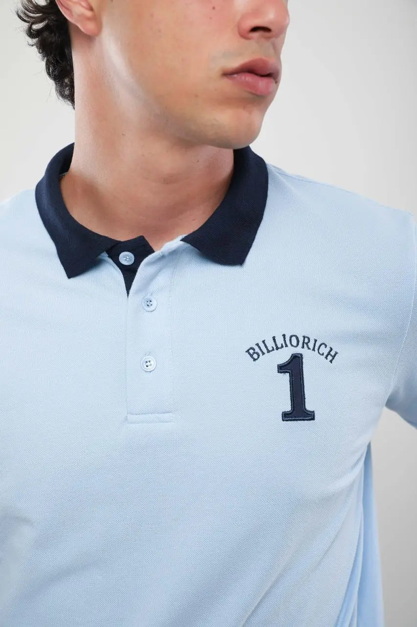Polo Slim En Piqué Billiorich