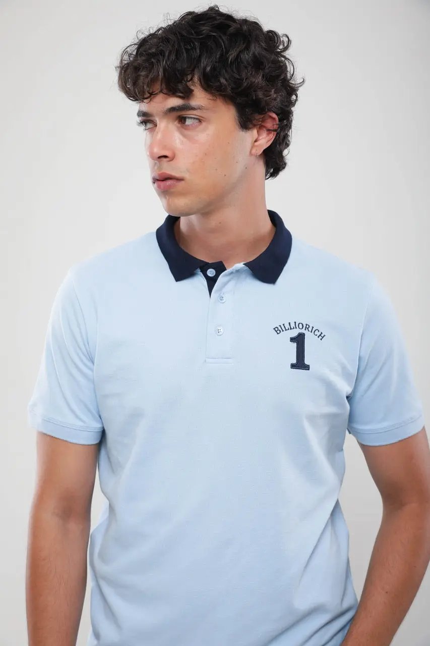 Polo Slim En Piqué Billiorich