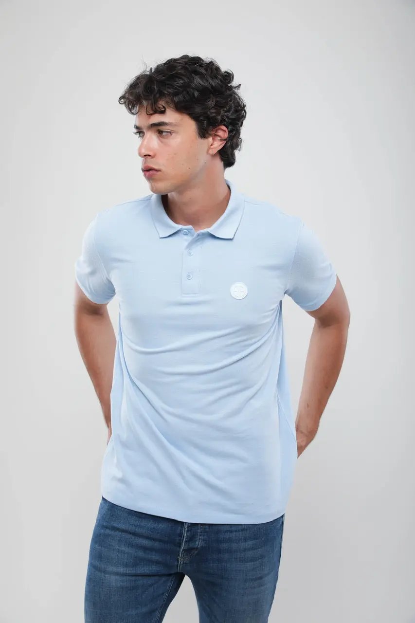 Polo Slim En Piqué Billiorich