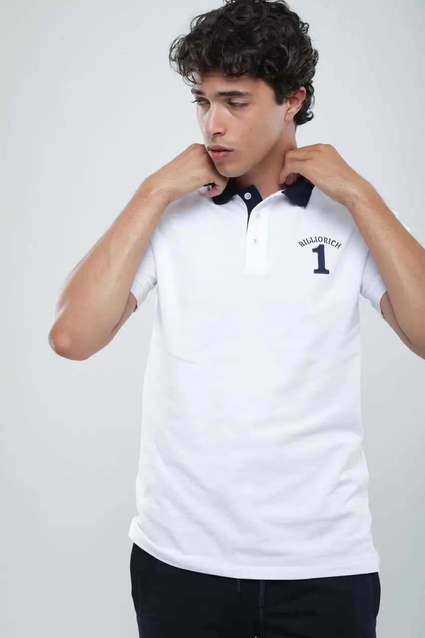 Polo Slim En Piqué Billiorich
