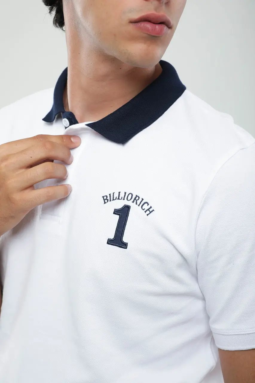 Polo Slim En Piqué Billiorich