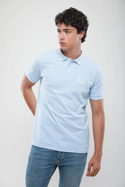 Polo Slim En Piqué Billiorich