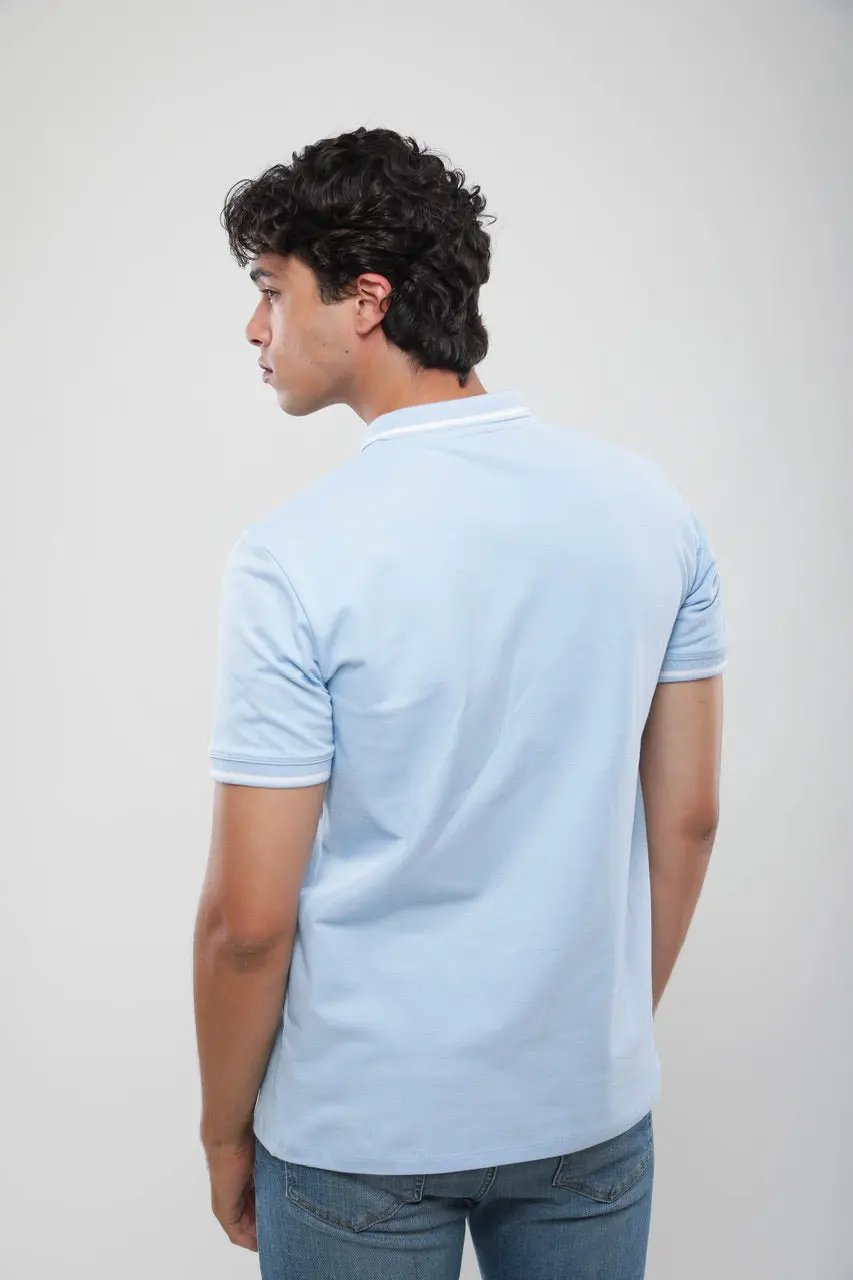 Polo Slim En Piqué Billiorich