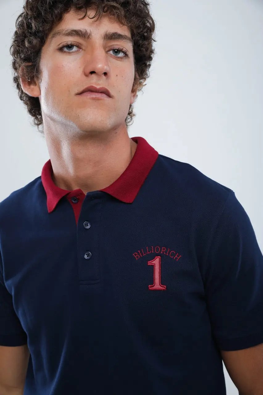 Polo Slim En Piqué Billiorich