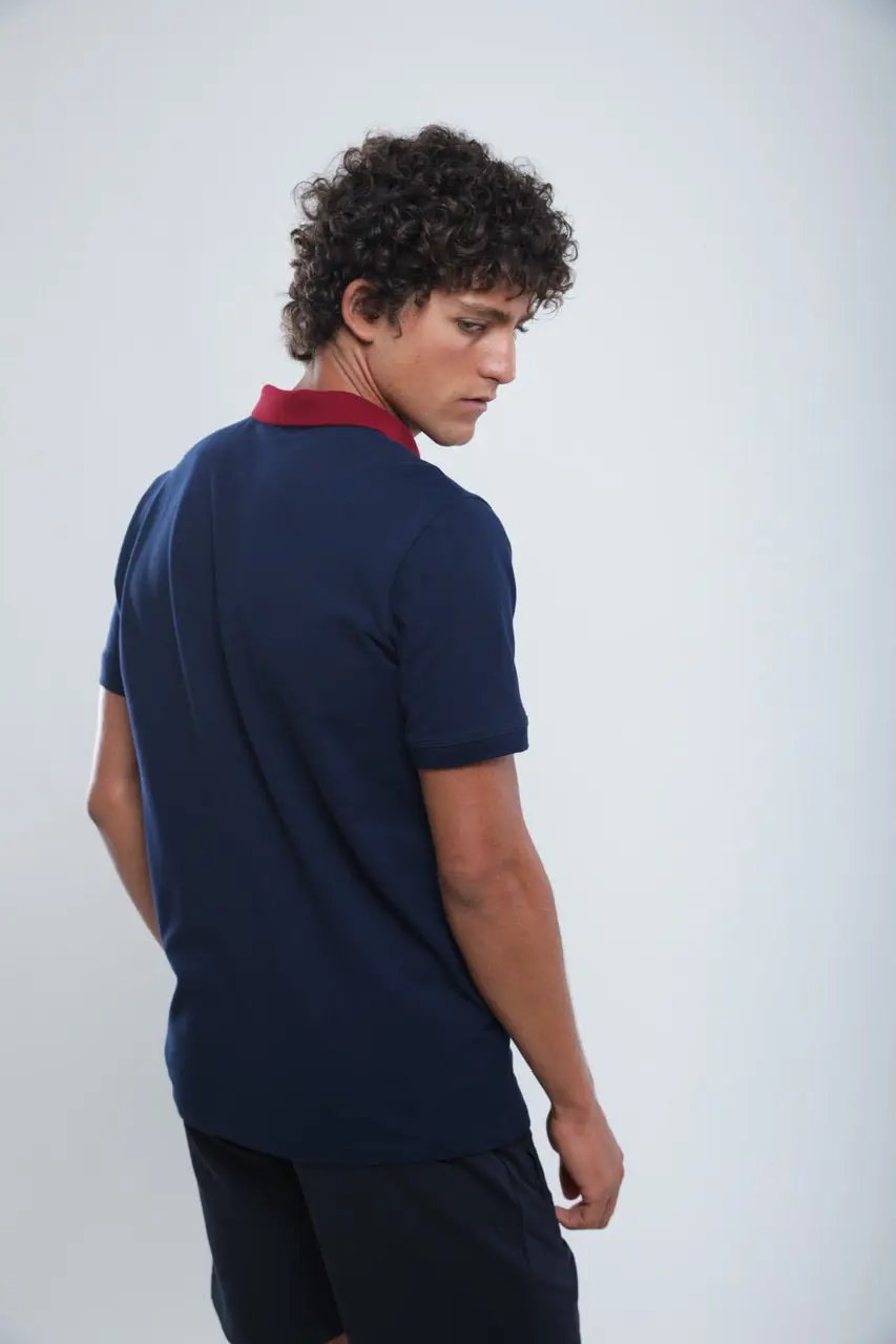 Polo Slim En Piqué Billiorich