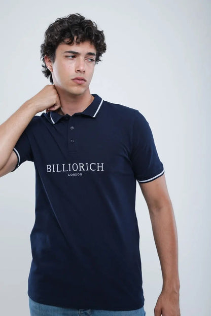 Polo Slim En Piqué Billiorich