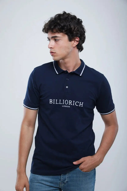 Polo Slim En Piqué Billiorich
