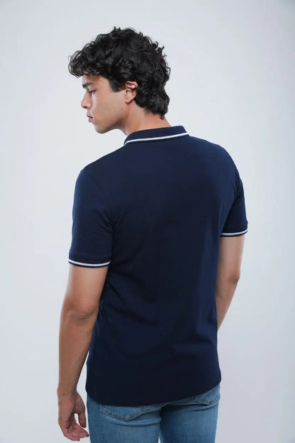 Polo Slim En Piqué Billiorich