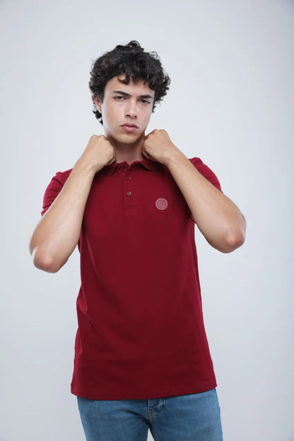 Polo Slim En Piqué Billiorich