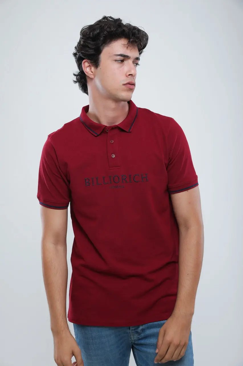 Polo Slim En Piqué Billiorich