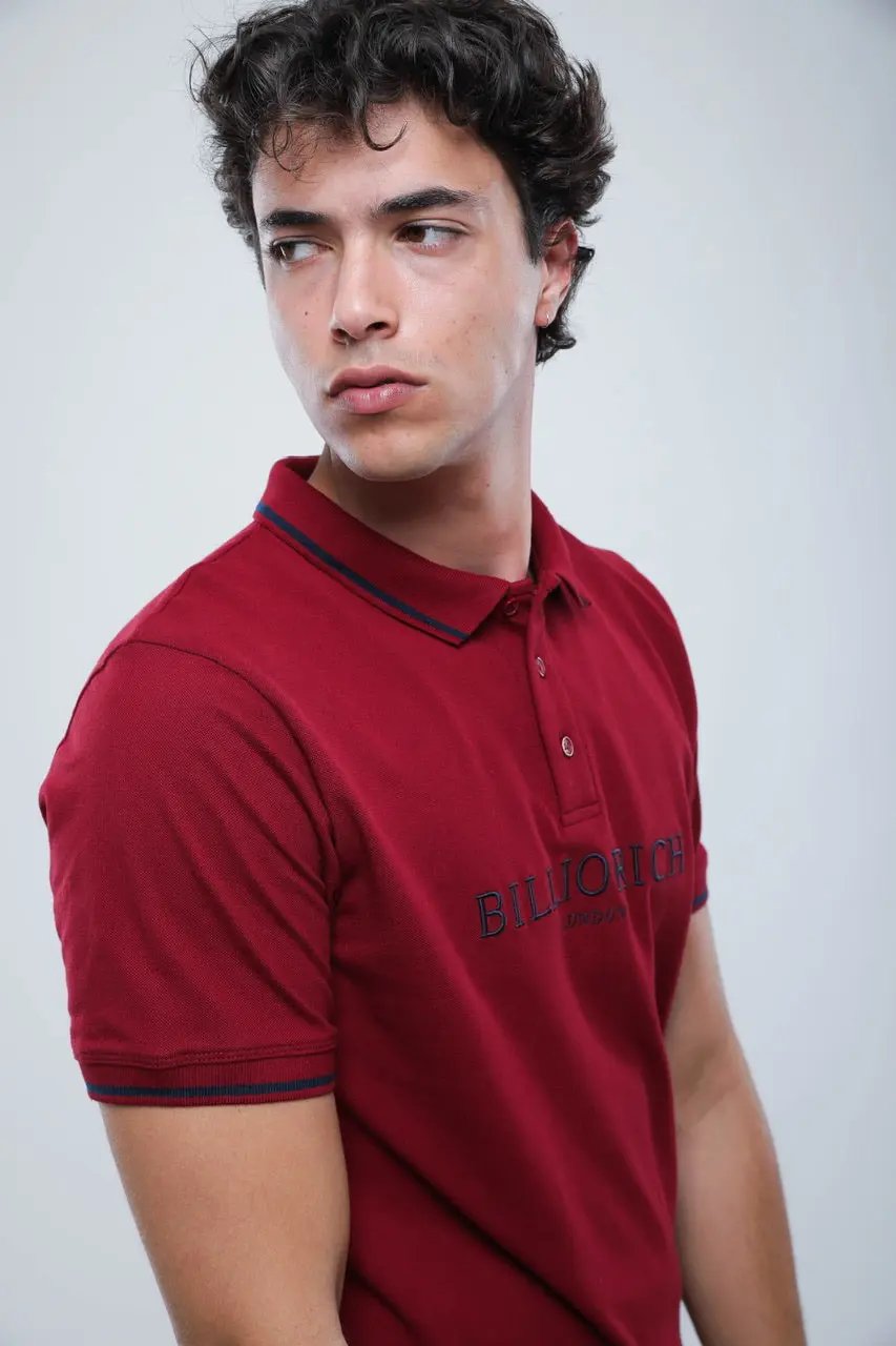 Polo Slim En Piqué Billiorich