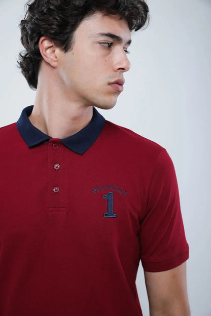 Polo Slim En Piqué Billiorich