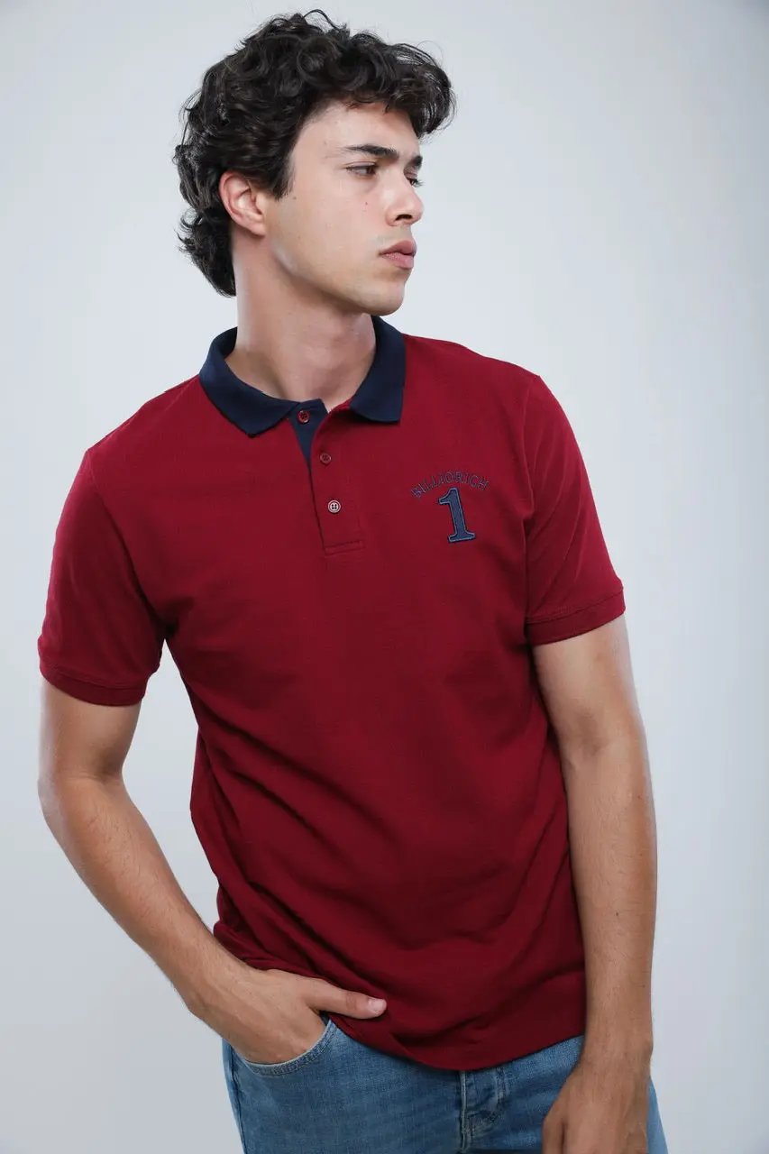 Polo Slim En Piqué Billiorich