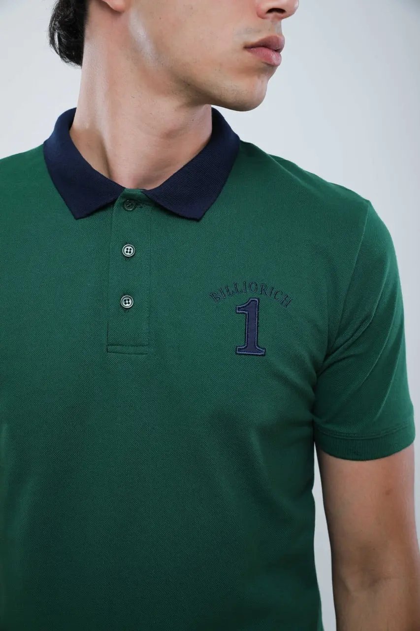 Polo Slim En Piqué Billiorich