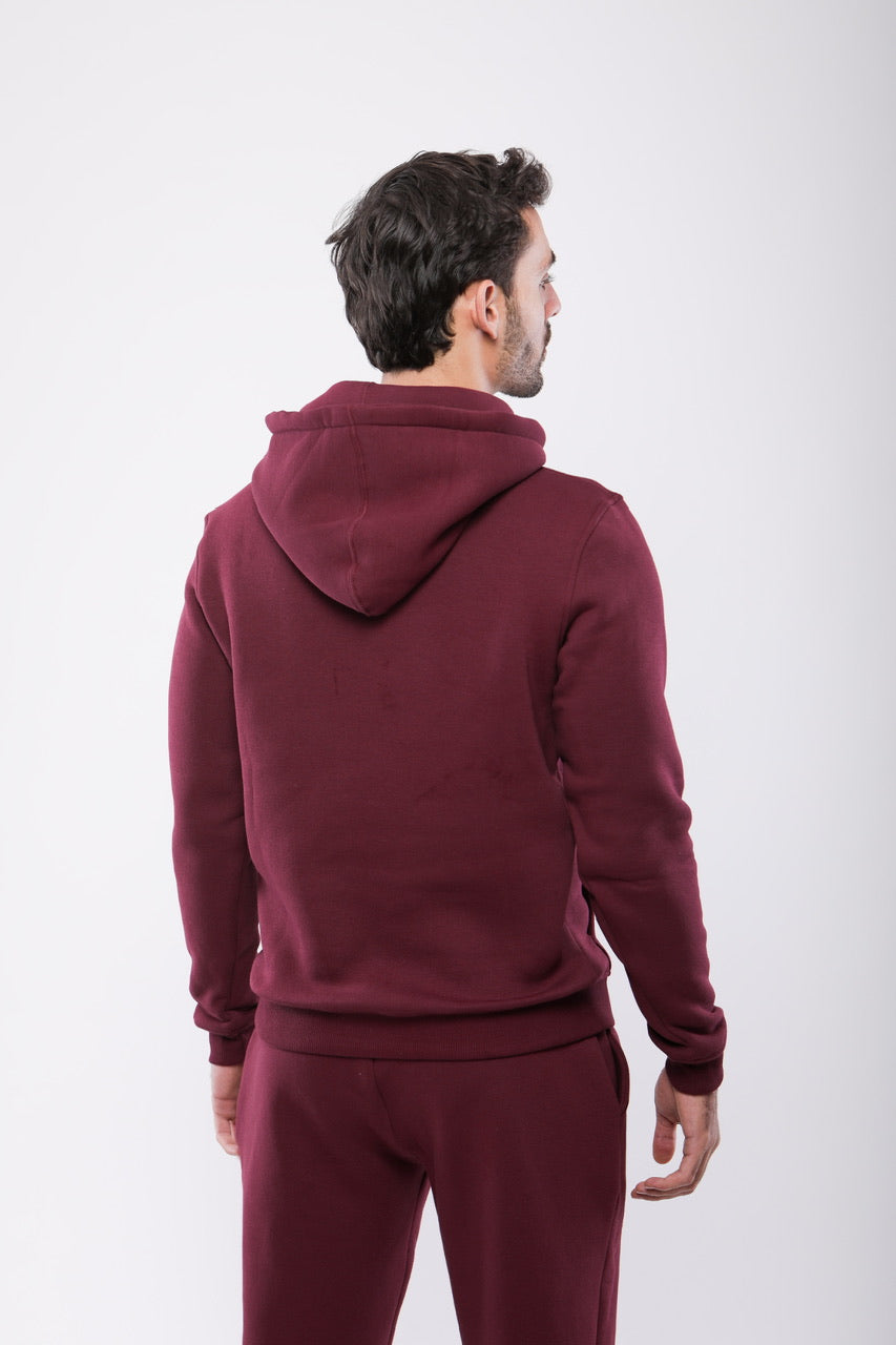 Sweat-Shirt À Capuche En Coton